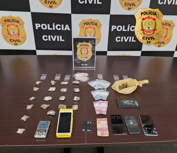 PCDF prende traficante que atuava em áreas de ocupação irregular em Planaltina