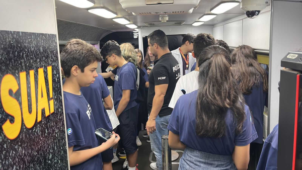 Museu Itinerante de Prevenção às Drogas em ação!