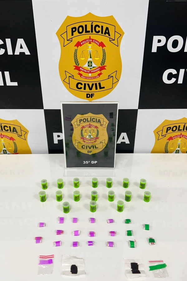 Operação Expresso Medelín: PCDF prende colombiano com drogas em ônibus interestadual