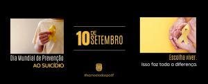 A PCDF apoia o Setembro Amarelo em defesa da vida!