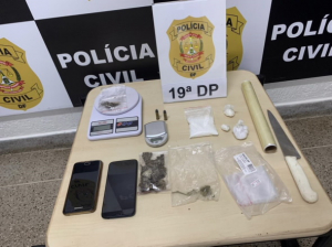 19ª DP prende homem por tráfico de drogas