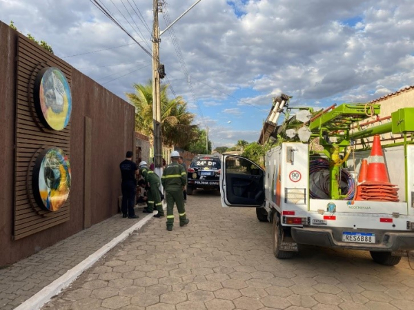 PCDF flagra desvio de energia em clube e prende responsável