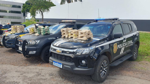 Ação conjunta coíbe tráfico interestadual de maconha