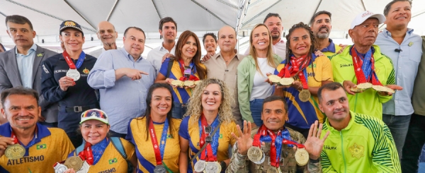 PCDF é destaque em homenagem do GDF a atletas das forças de segurança