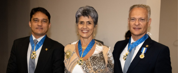 Autoridades da PCDF recebem Medalha do Mérito Integração da SSPDF
