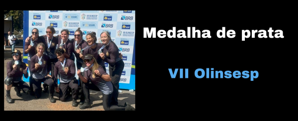 PCDF conquista medalha de prata no cabo de guerra feminino