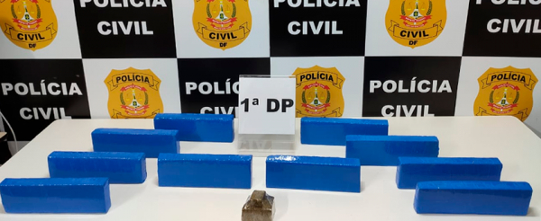 Ações da 1ª DP resultam na apreensão de 20 kg de maconha