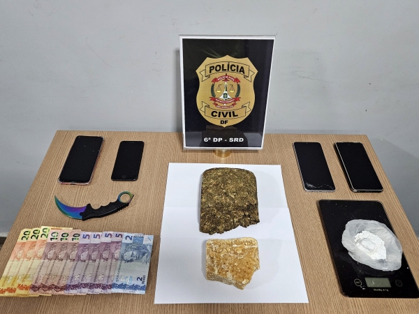PCDF deflagra Operação Soneca e prende casal por tráfico de drogas no Itapoã
