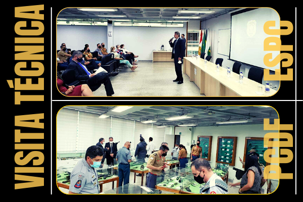ESPC recebe visita de gestores de ensino e pesquisa em Segurança Pública