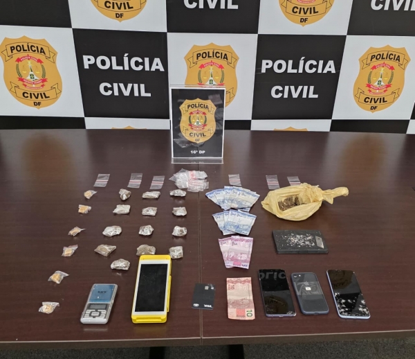 PCDF prende traficante que atuava em diversas áreas de ocupações irregulares em Planaltina