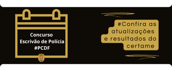 Confira as atualizações do edital para o cargo de escrivão de polícia