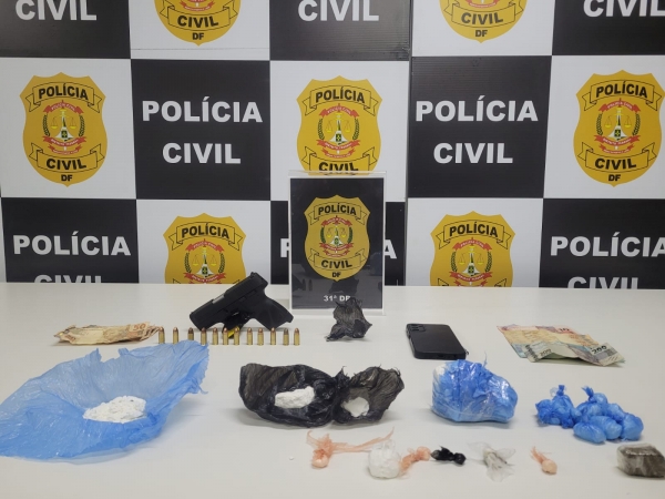 PCDF prende principal fornecedor de cocaína do Jardim Roriz