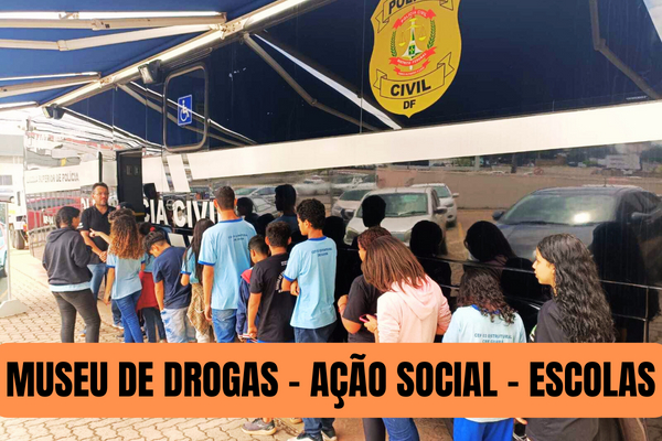 PCDF promove visitas a escolas do DF